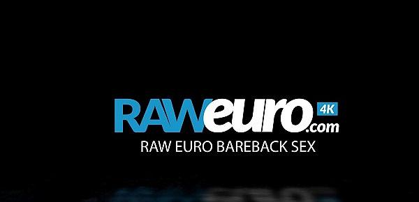  RAWEURO Euro Jock Getting A Good Bareback Drilling